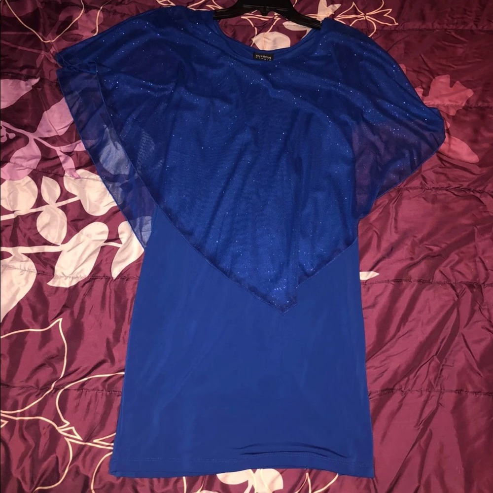 Dark blue sparkly dress